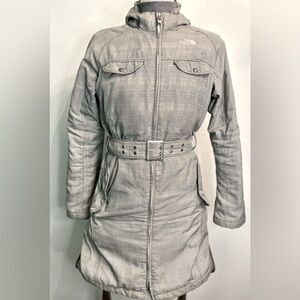 The North Face Gray Plaid Women's Jacket